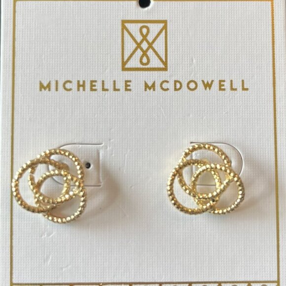 NWT Yellow & Rose Gold Earrings Bundle - 5 Pairs - Picture 5 of 6